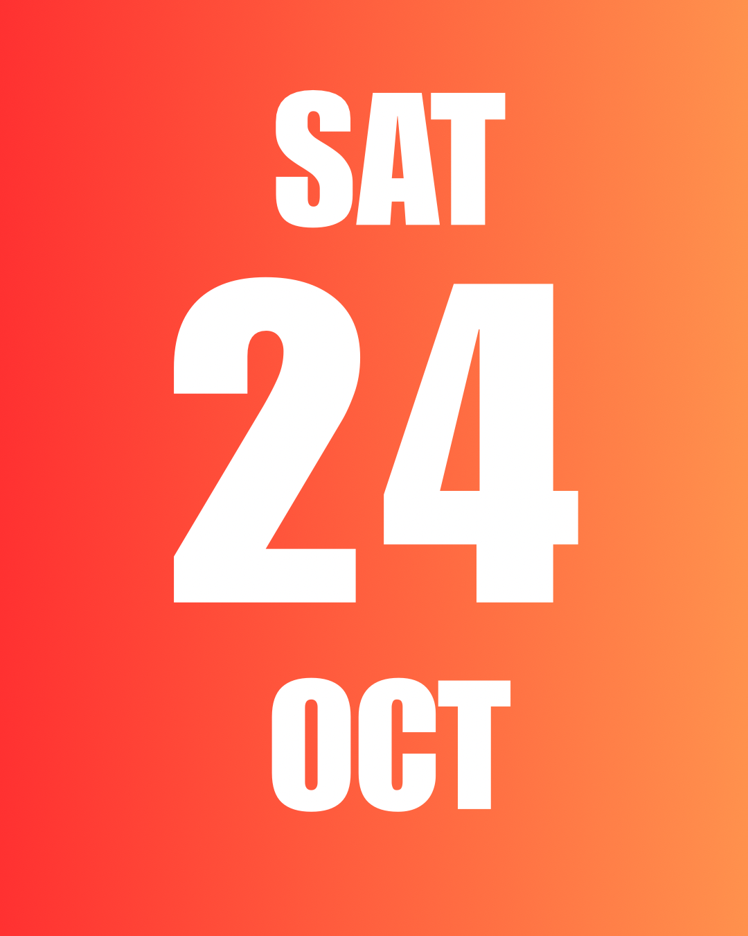 Saturday 24th October 2026 - Labour Weekend Casual Fishing