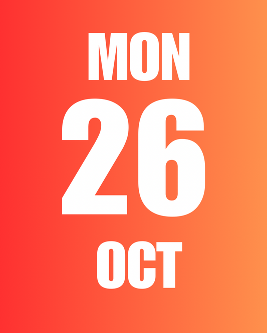 Monday 26th October 2026 - Labour Weekend Casual Fishing
